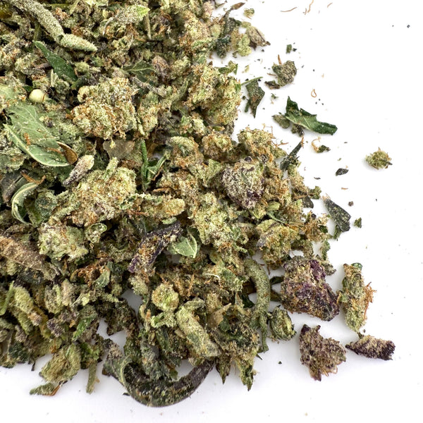 T04 Blow Your Mind THCA Shake - Indica Hybrid