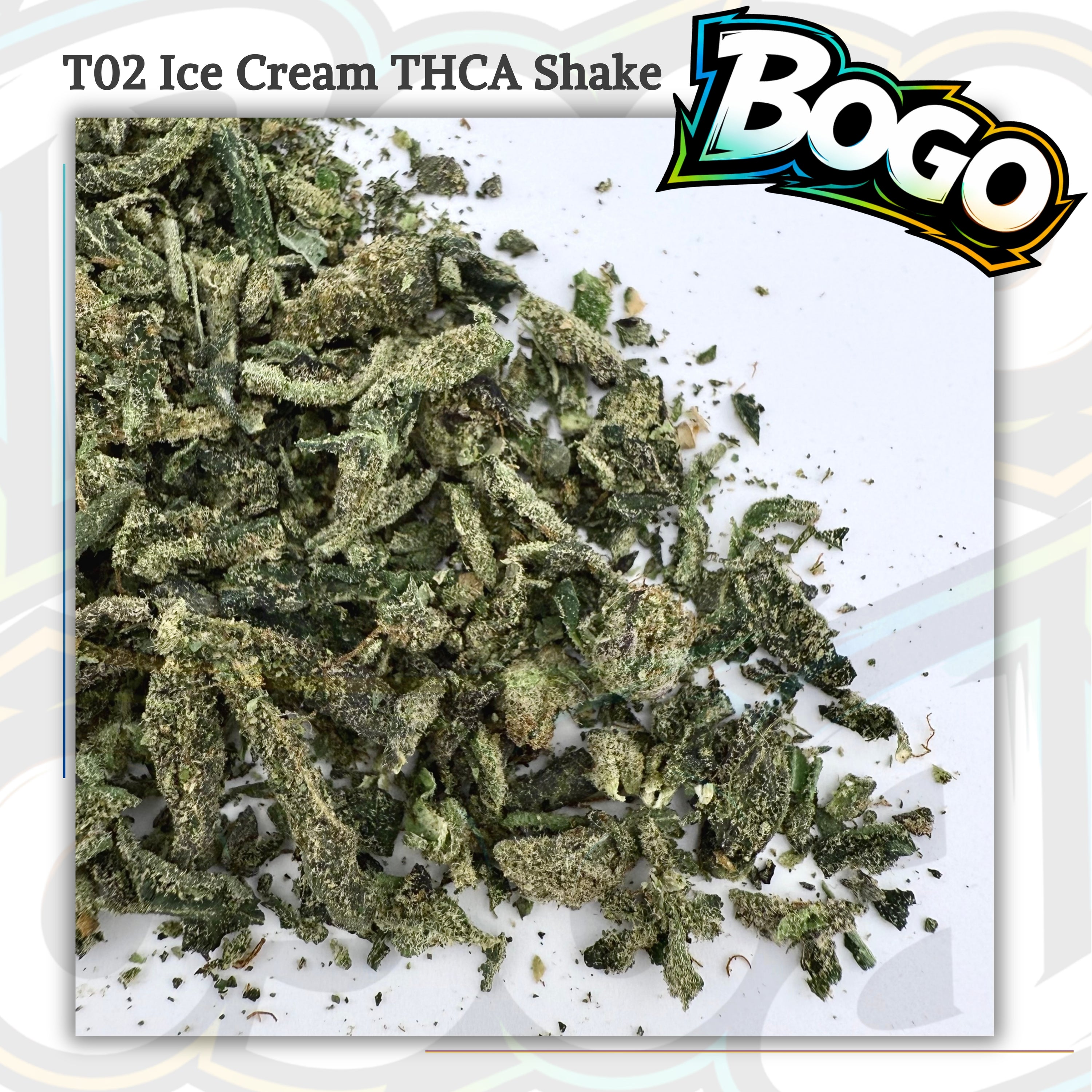 BOGO SHAKE : T02 Ice Cream THCA Shake - Indica Hybrid