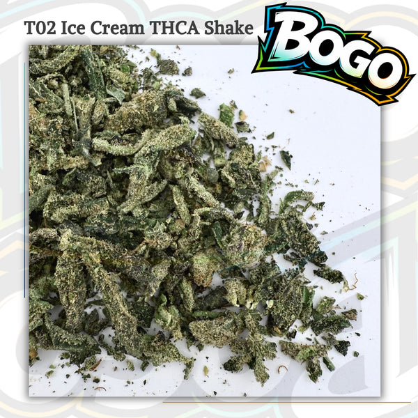 BOGO SHAKE : T02 Ice Cream THCA Shake - Indica Hybrid